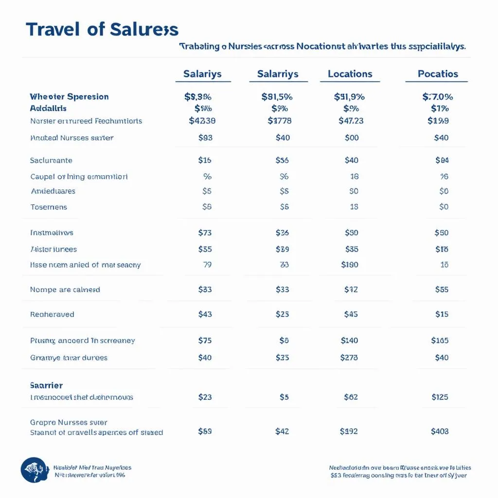 travel nurse salary comparison